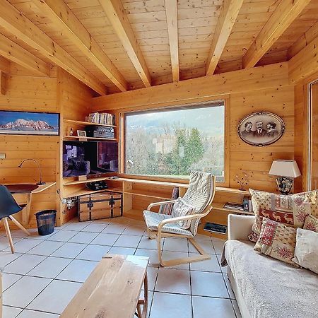 Chalet Wifi - Le Biot - 8 Personnes - Chalet Morand Exterior foto