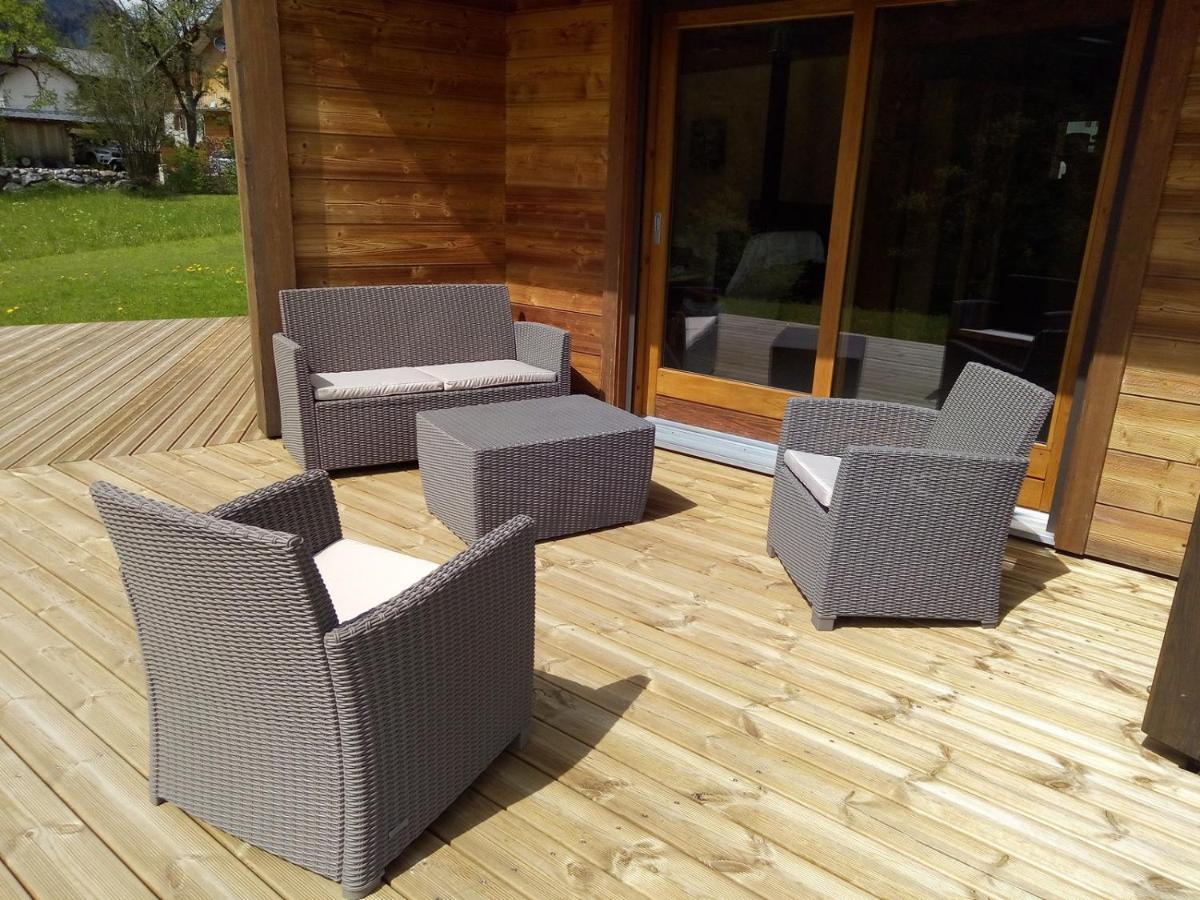 Chalet Wifi - Le Biot - 8 Personnes - Chalet Morand Exterior foto