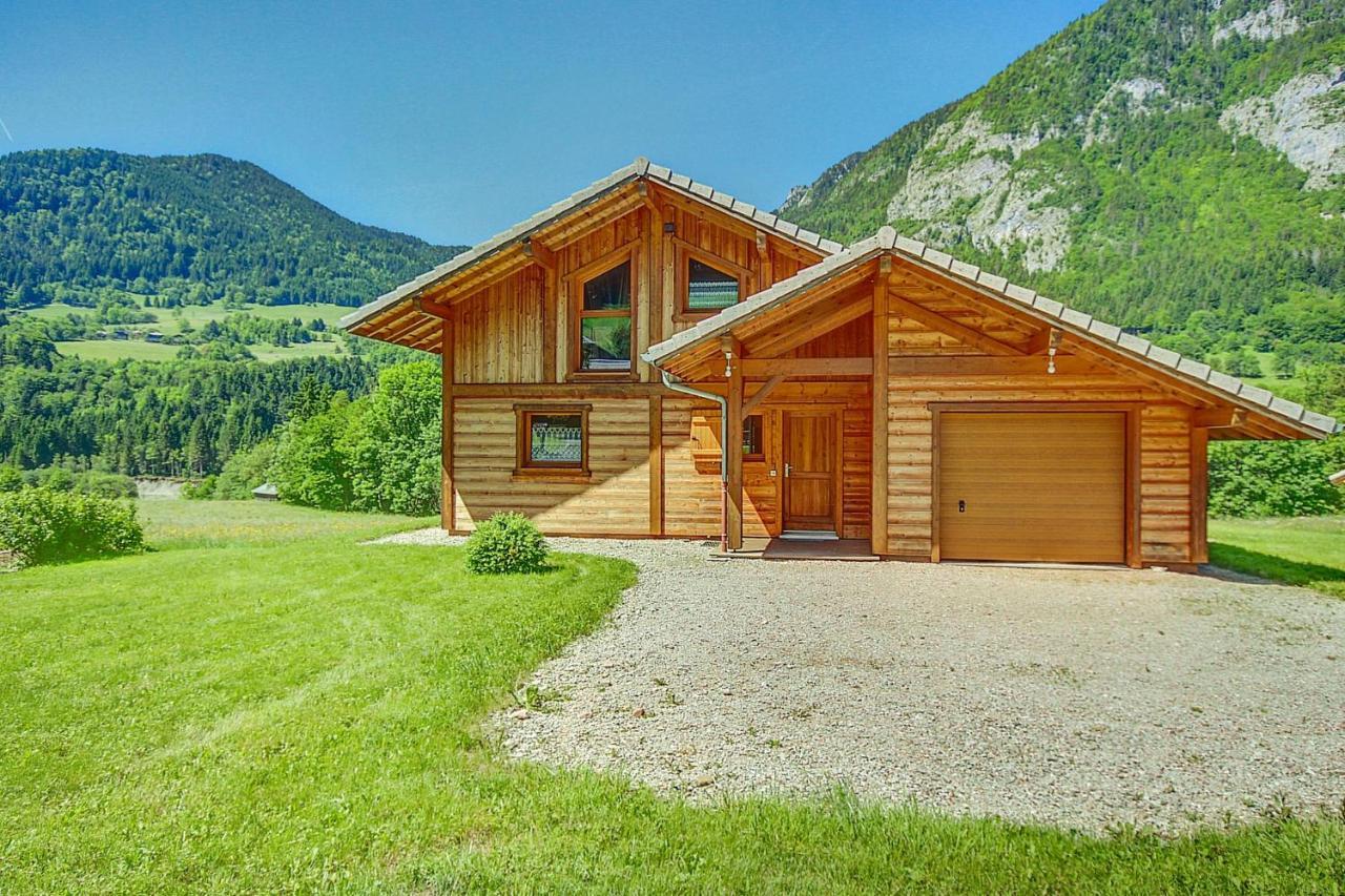 Chalet Wifi - Le Biot - 8 Personnes - Chalet Morand Exterior foto